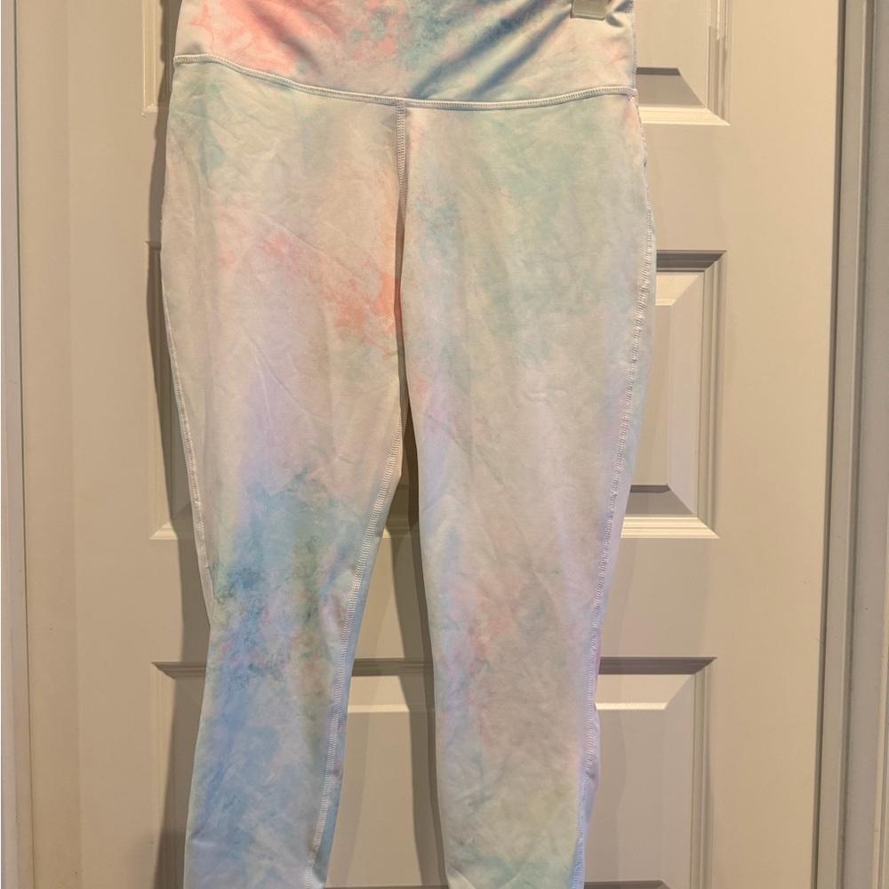 ZELOS Multicolor Tie-Dye Leggings
